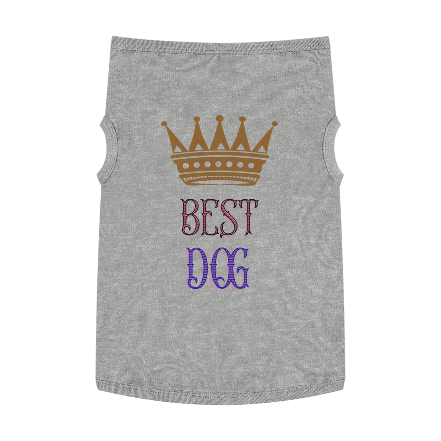 Royal Best Dog Tank Top, Dog Apparel, Pet Clothing, Dog Gift, Funny Pet Shirts, Dog Lover Gift
