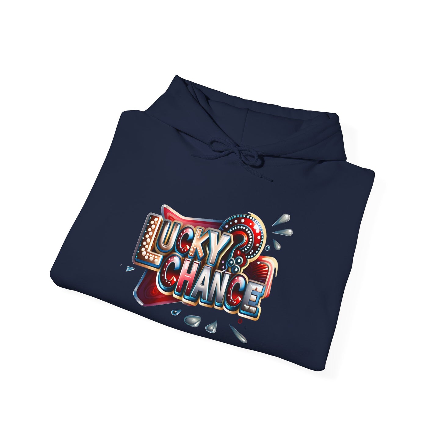Lucky Chance Hooded Sweatshirt | Cozy Comfort, Unisex Hoodie, Perfect for Casual Outings, Great Gift for Birthdays, Lucky Charm Apparel