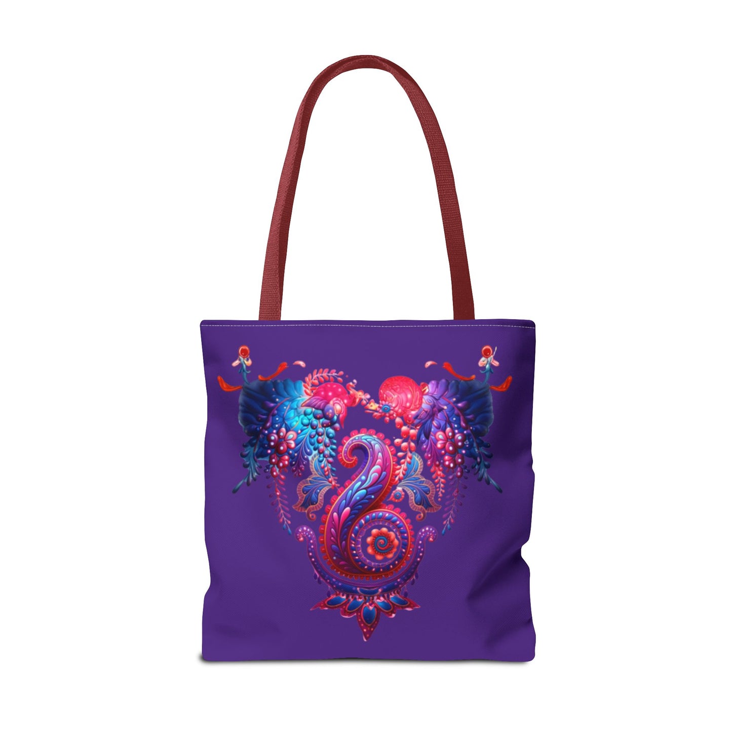 Vibrant Bohemian Tote Bag, Colorful Shopping Bag, Artistic Beach Tote, Eco-Friendly Canvas Bag, Gifts for Art Lovers, Festival Essential
