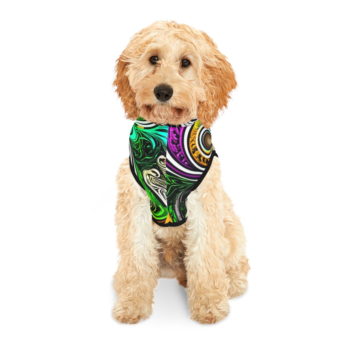 Colorful Pet Hoodie for Stylish Dogs and Cats, Fun Pet Apparel, Pet Gifts, Cozy Pet Wear, Vibrant Animal Clothing