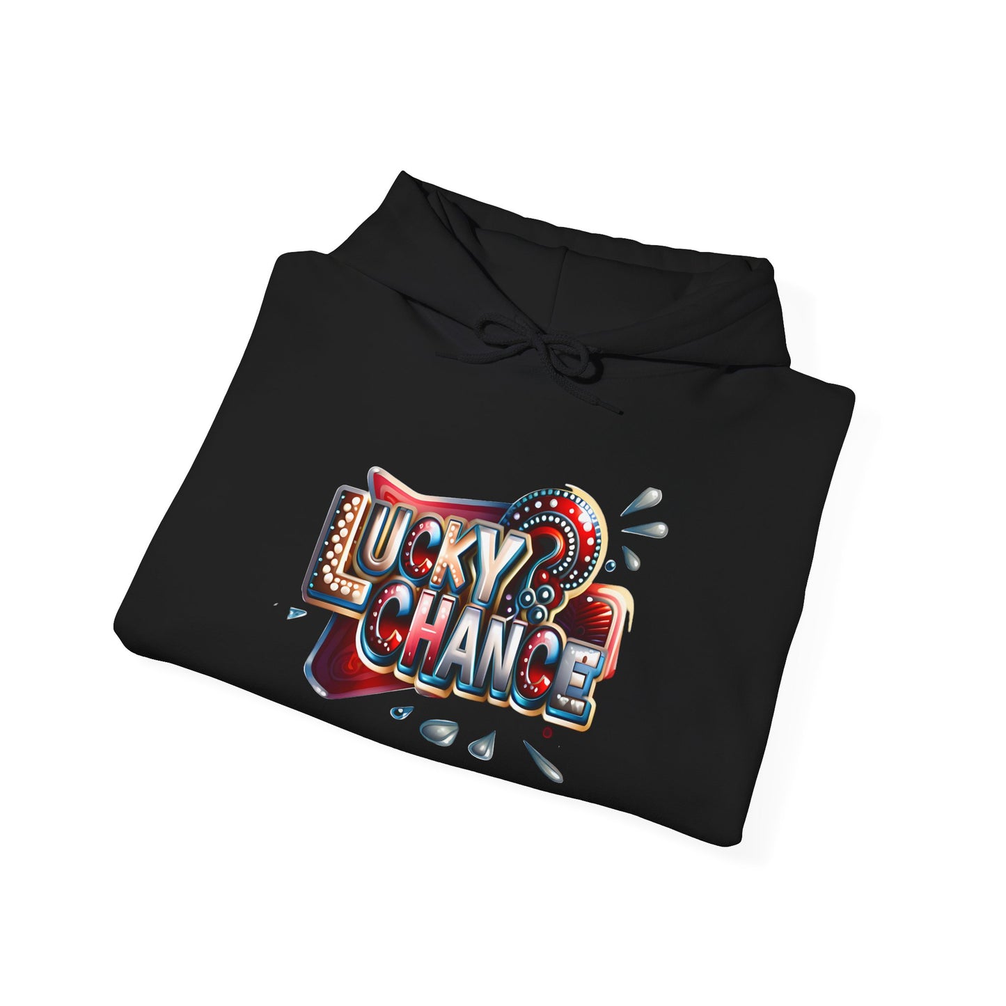 Lucky Chance Hooded Sweatshirt | Cozy Comfort, Unisex Hoodie, Perfect for Casual Outings, Great Gift for Birthdays, Lucky Charm Apparel