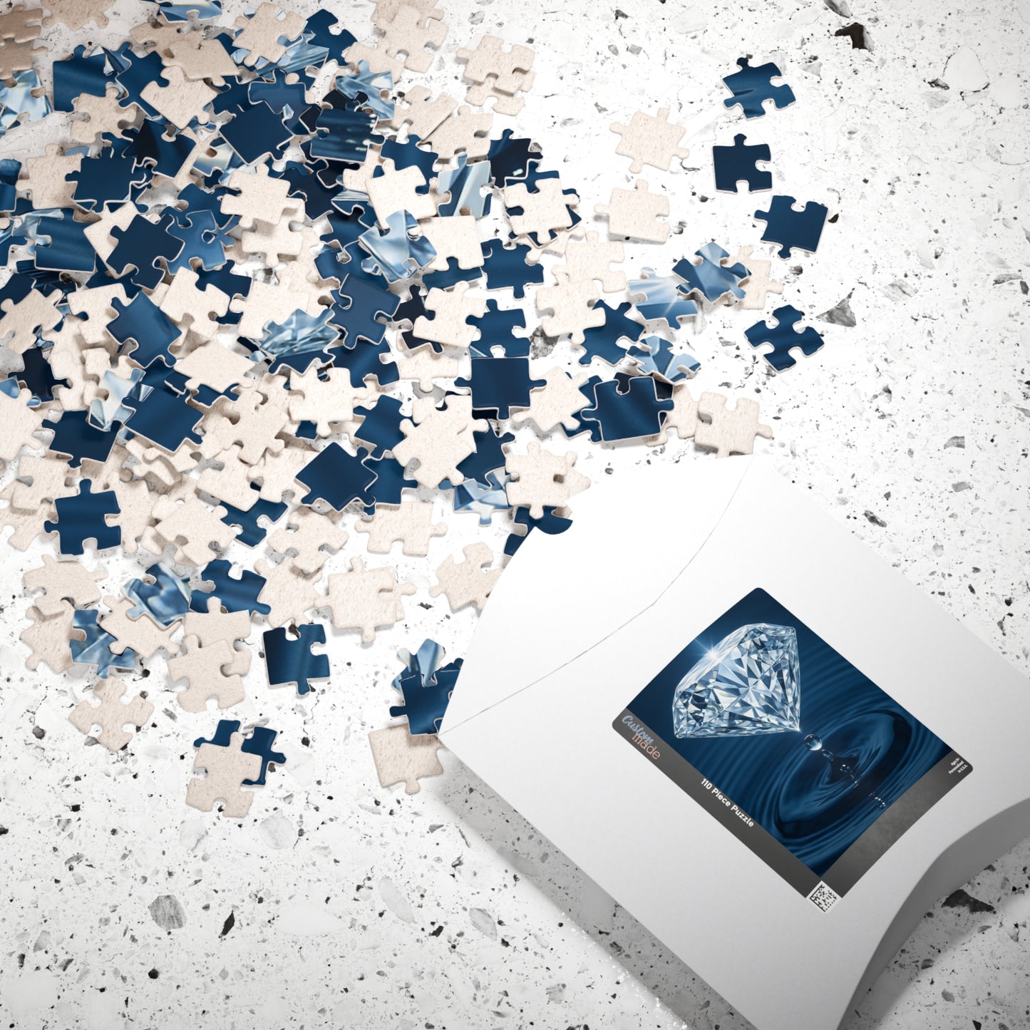 Sparkling Diamond Puzzle - 110 to 1014 Pieces, Perfect Gift for Family, Game Night, Collectors, Home Decor, Stress Relief