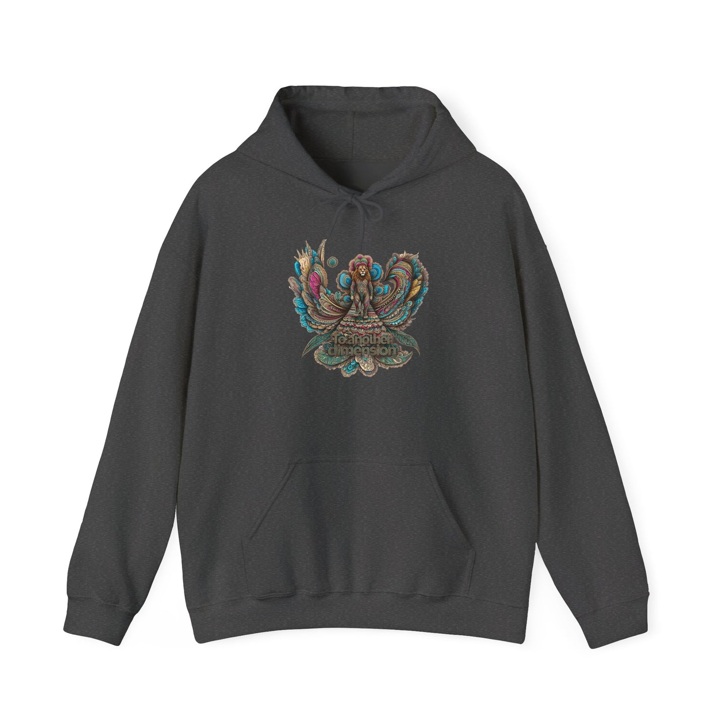 Bohemian Chic Hoodie, Unisex Sweater, Cozy Casual Wear, Gifts for Her, Artistic Sweatshirt, Festival Style Apparel