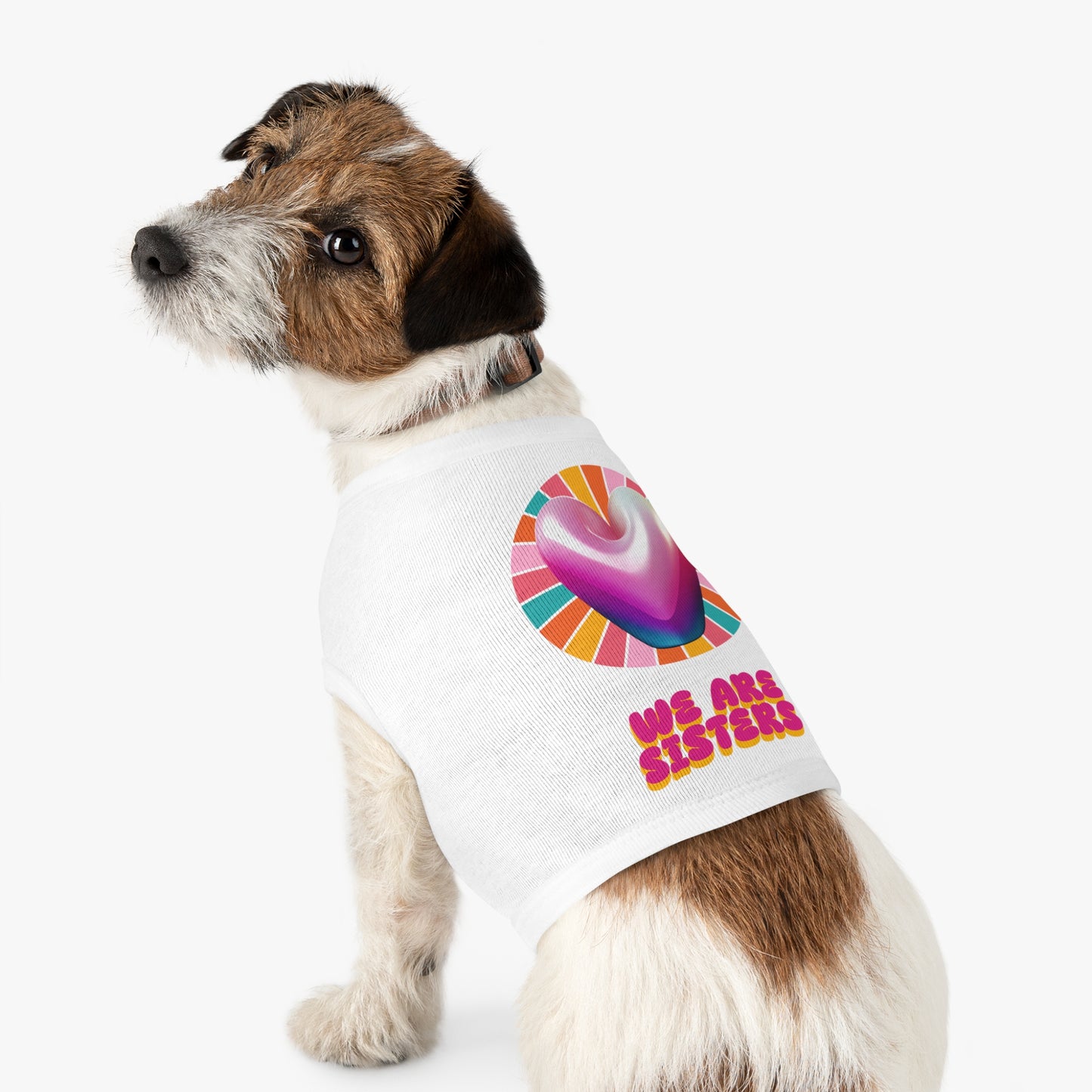 Joyful Pet Tank Top | We Are Sisters | Fun Dog Apparel, Summer Pet Wear, Cute Pet Gifts, Pet Fashion