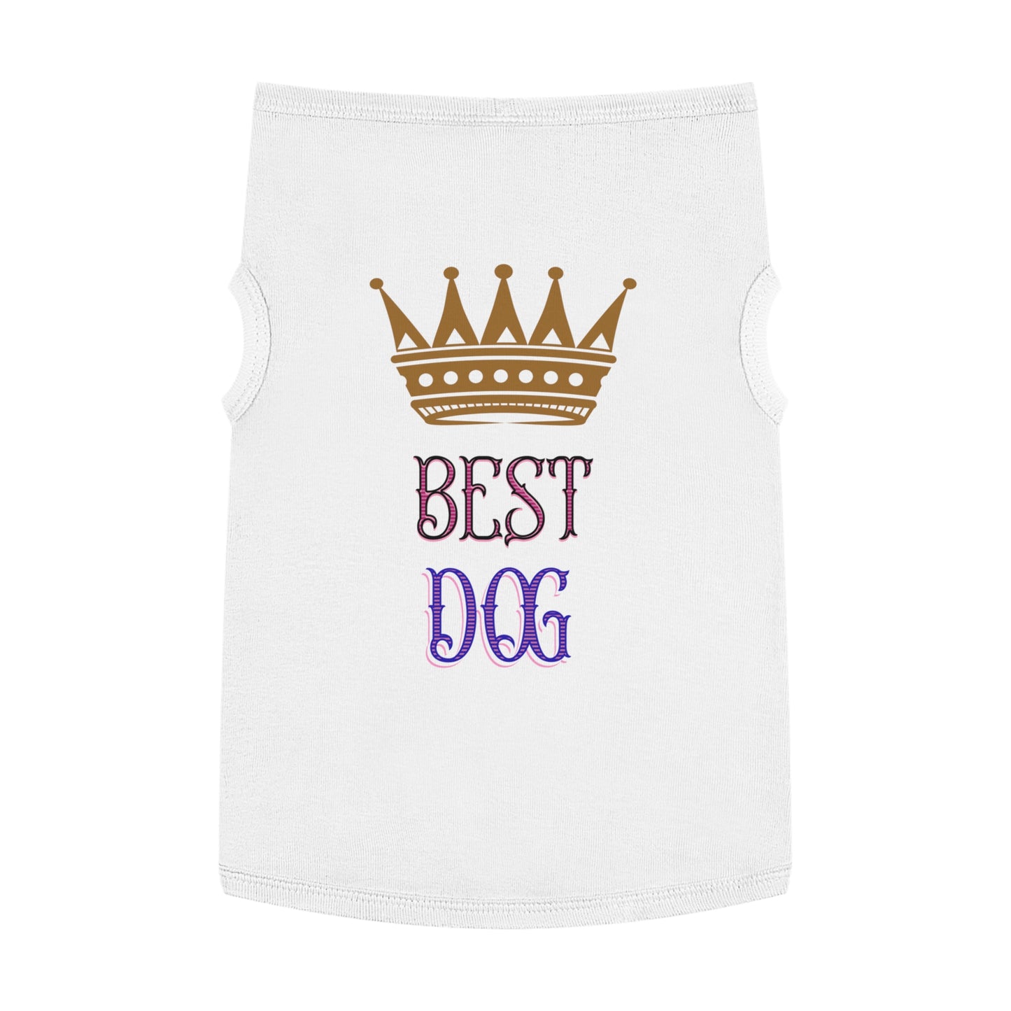 Royal Best Dog Tank Top, Dog Apparel, Pet Clothing, Dog Gift, Funny Pet Shirts, Dog Lover Gift