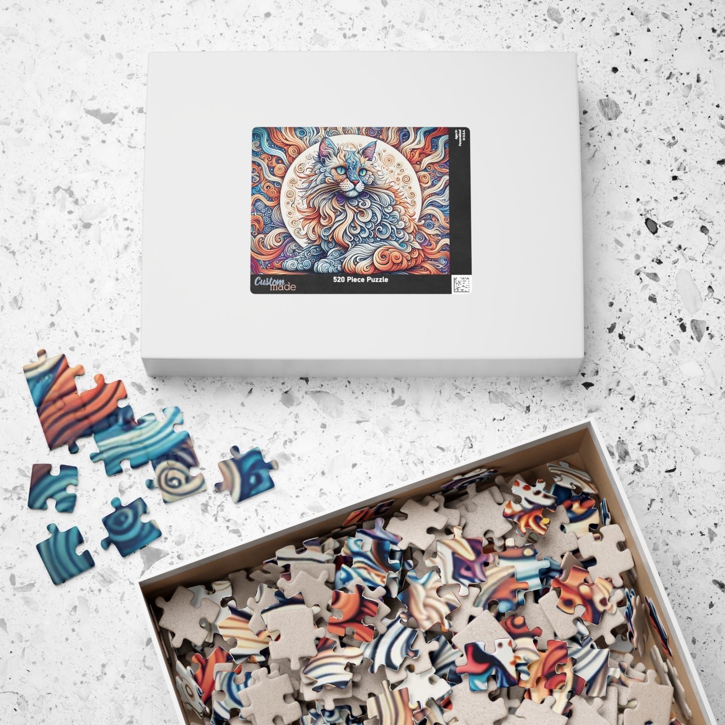 Puzzle Cat Therapy