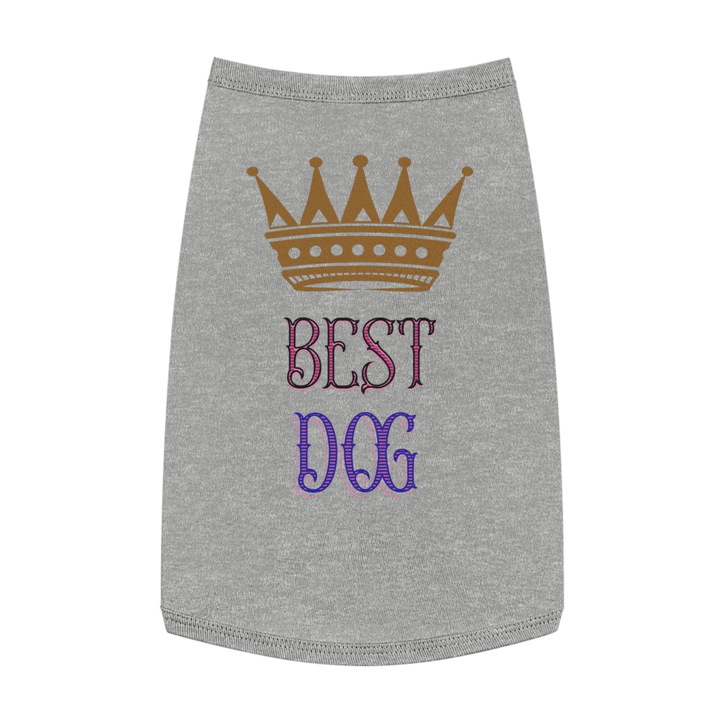 Royal Best Dog Tank Top, Dog Apparel, Pet Clothing, Dog Gift, Funny Pet Shirts, Dog Lover Gift