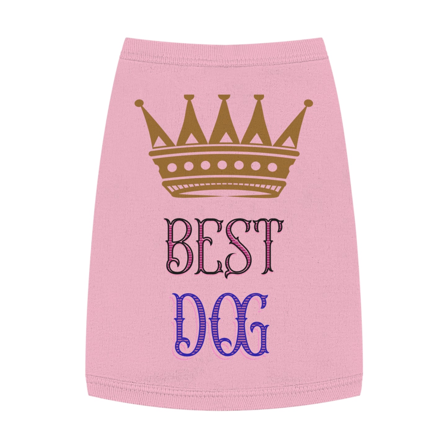 Royal Best Dog Tank Top, Dog Apparel, Pet Clothing, Dog Gift, Funny Pet Shirts, Dog Lover Gift