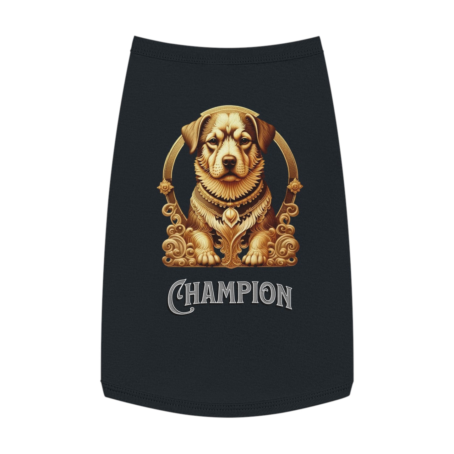 Champion Pet Tank Top for Dogs, Stylish Dog Apparel, Pet Summer Wear, Dog Costume, Gift for Dog Lovers