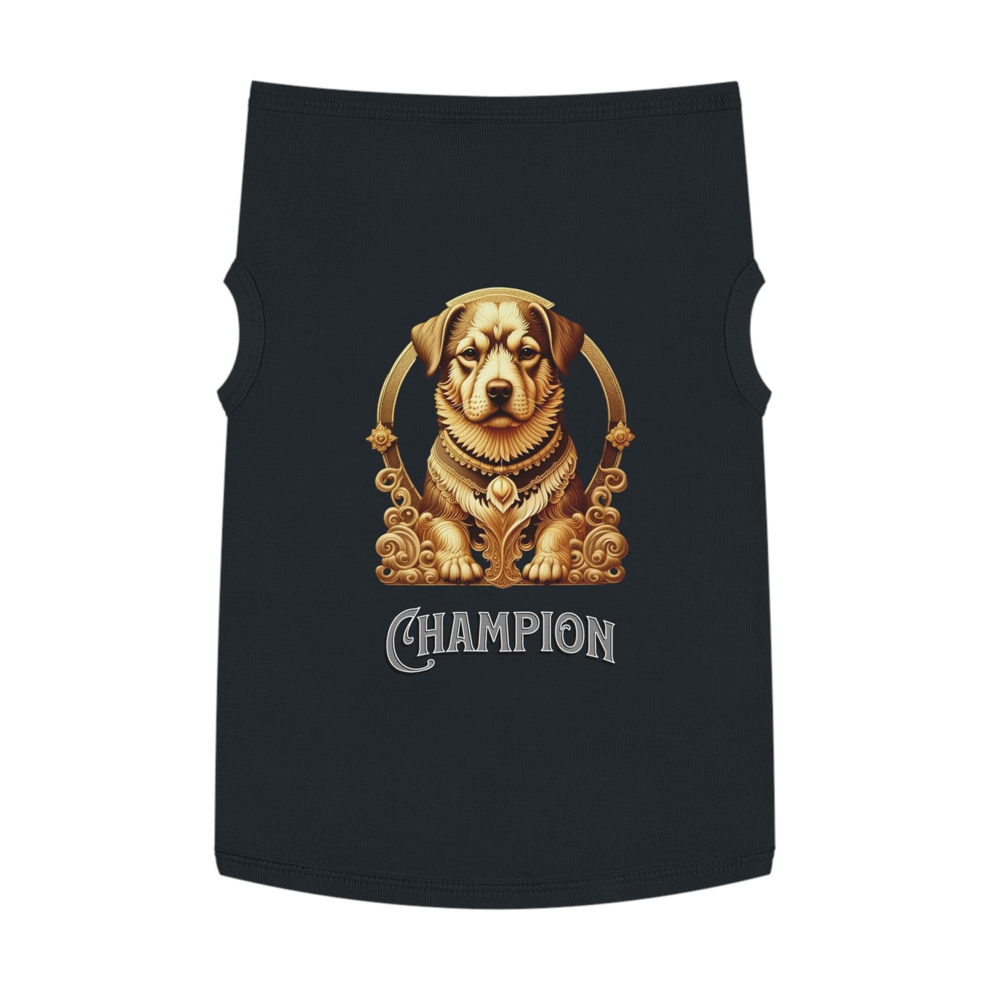 Champion Pet Tank Top for Dogs, Stylish Dog Apparel, Pet Summer Wear, Dog Costume, Gift for Dog Lovers
