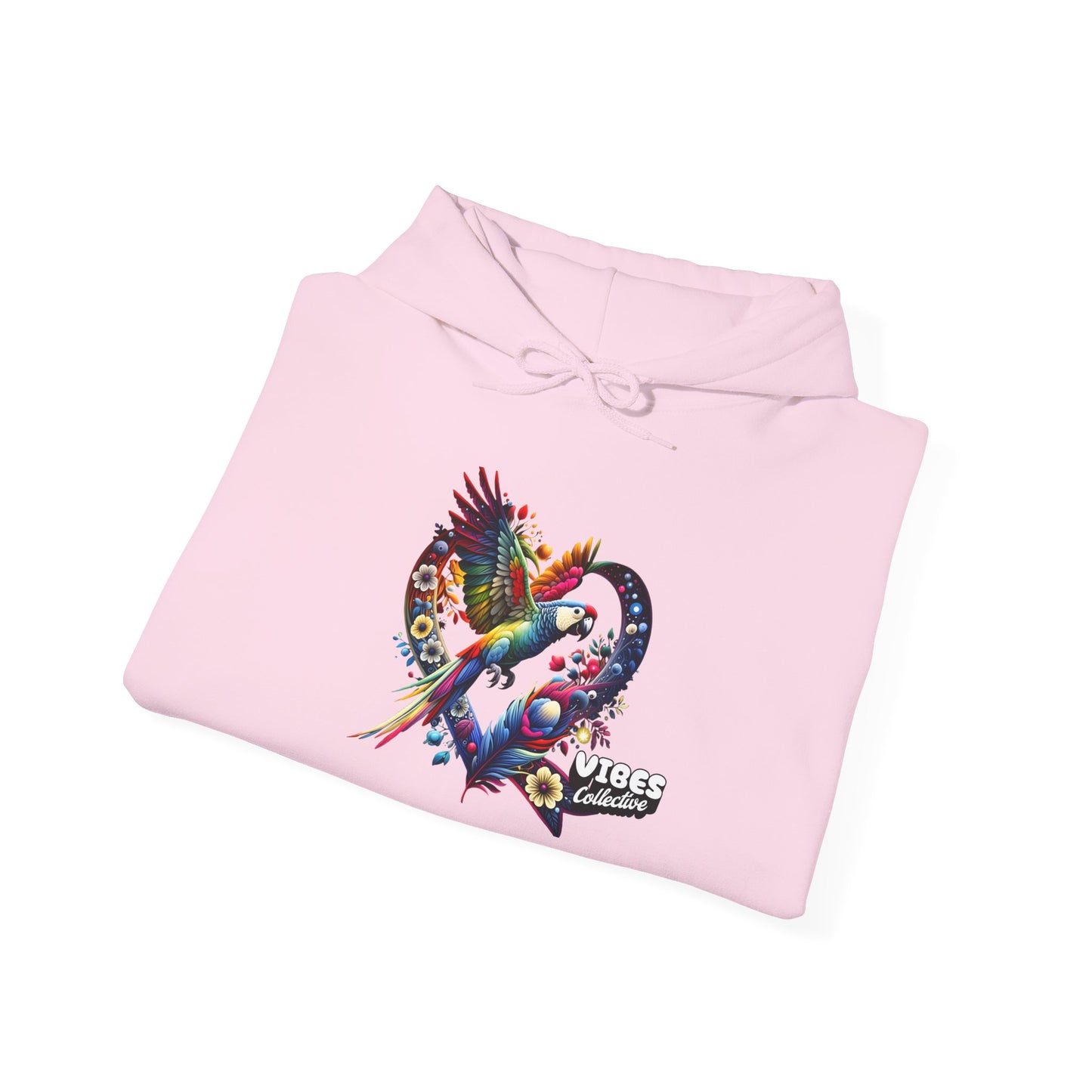 Colorful Heart Design Unisex Hoodie, Cozy Sweatshirt for Everyday Wear, Gift for Him/Her, Perfect for Valentine's Day, Casual Layering