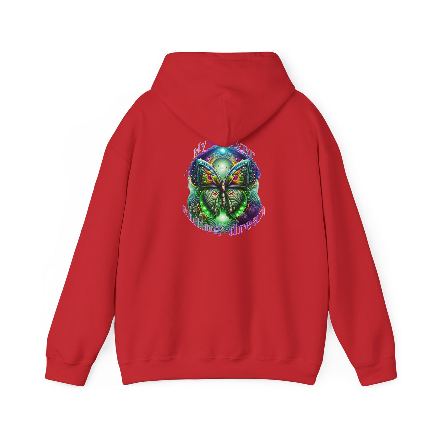 Enchanted Butterfly Hoodie - Cozy Unisex Sweatshirt, Nature Lover Gift, Cool Streetwear, Eco-Friendly Apparel, Festival Wear