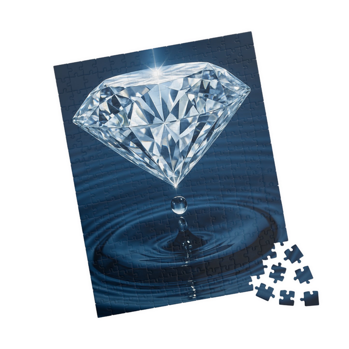 Sparkling Diamond Puzzle - 110 to 1014 Pieces, Perfect Gift for Family, Game Night, Collectors, Home Decor, Stress Relief
