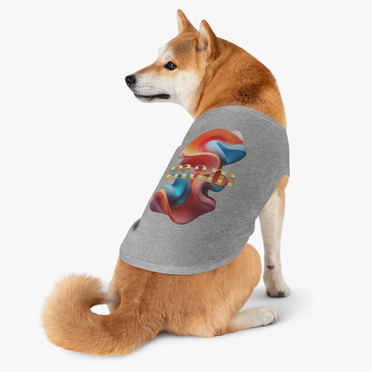 Colorful Pet Tank Top for Summer Fun, Pet Apparel, Dog Fashion, Cute Dog Clothes, Gifts for Pet Lovers