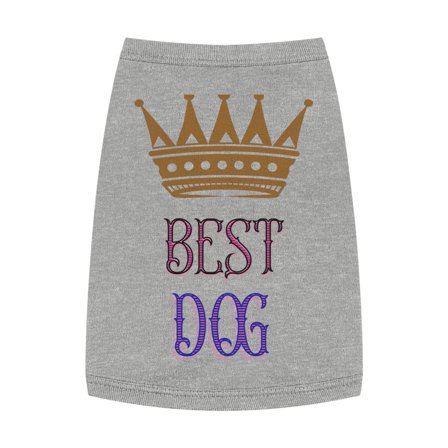 Royal Best Dog Tank Top, Dog Apparel, Pet Clothing, Dog Gift, Funny Pet Shirts, Dog Lover Gift