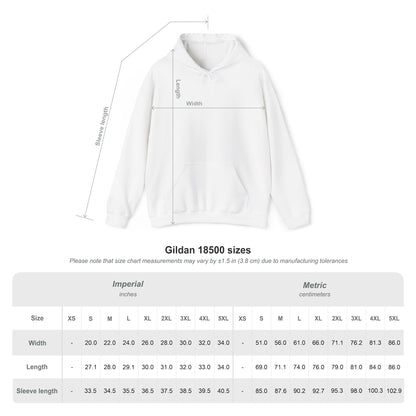 Colorful Heart Design Hooded Sweatshirt, Cozy Sweatshirt, Unisex Pullover, Gift for Him, Gift for Her, Casual Wear, Layering Essentials