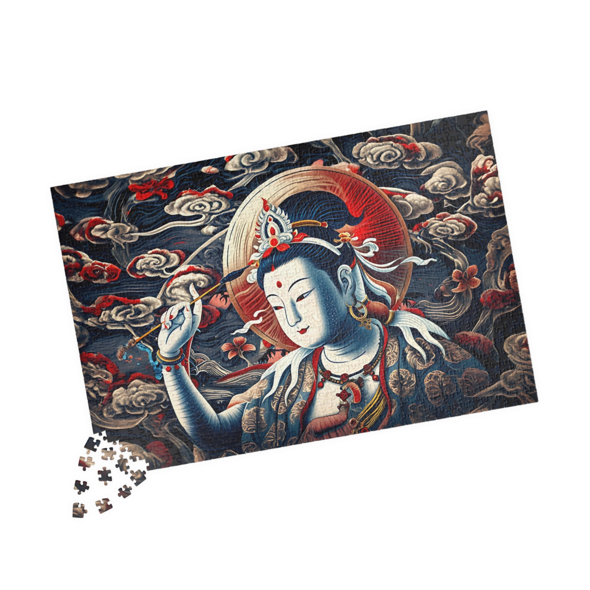 Buddha Art Puzzle — Meditation-Inspired Jigsaw (110/252/520/1014 pcs)