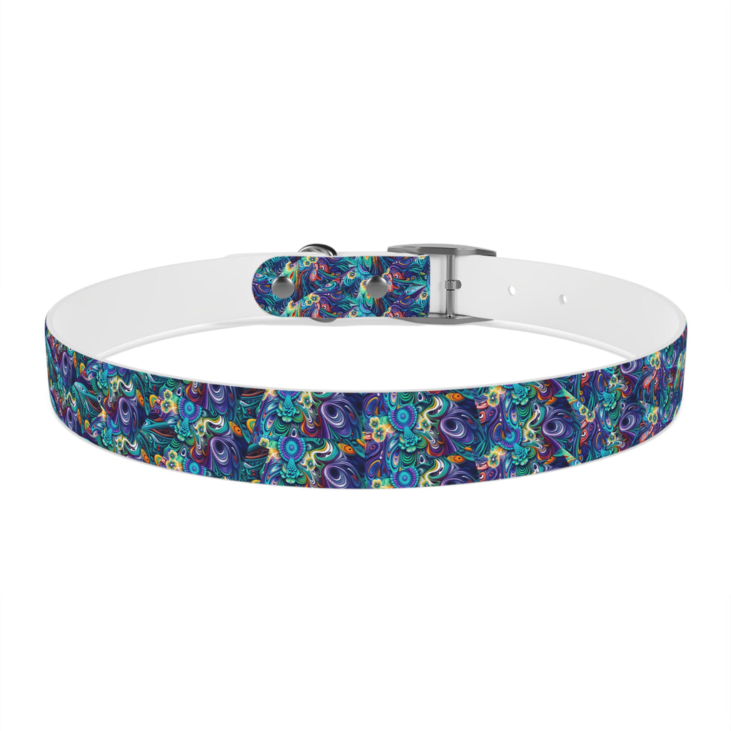 Dog Collar - Colorful and Heartwarming  Floral Design