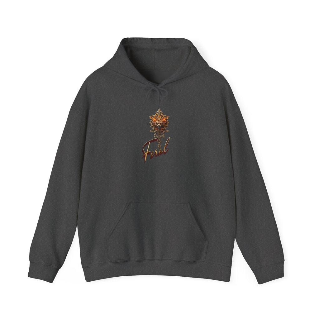 Leo Pride Hoodie — Gold Lion Art "Be Fierce" Sweatshirt