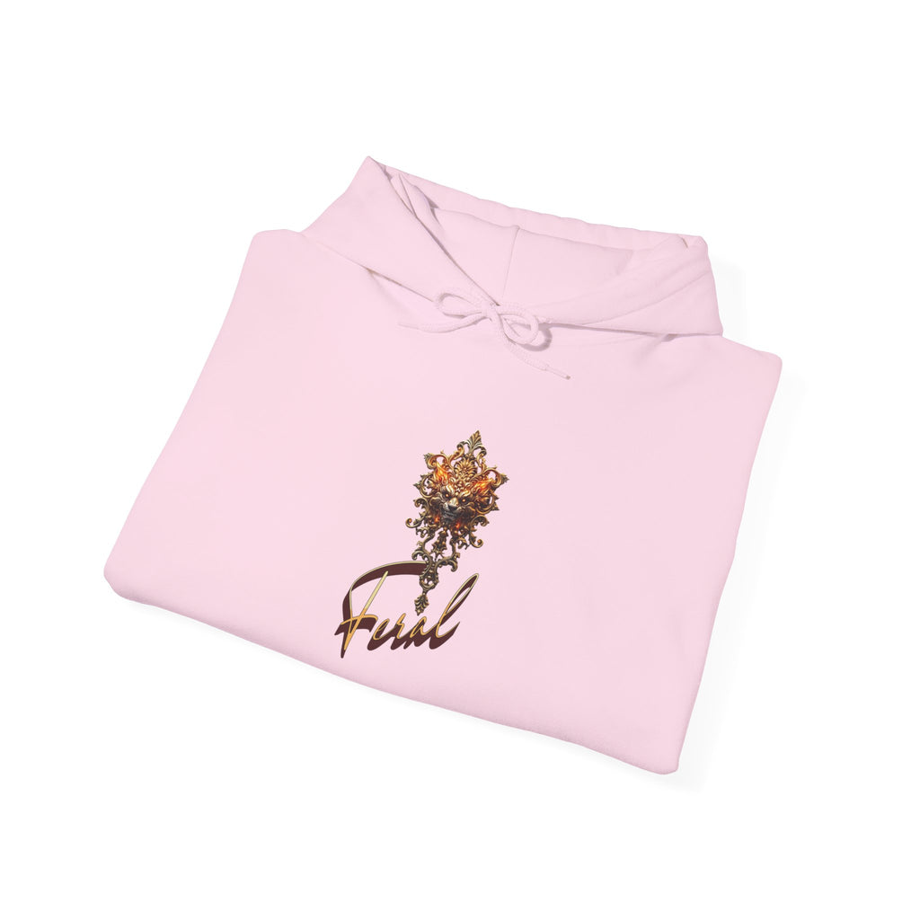 Leo Pride Hoodie — Gold Lion Art "Be Fierce" Sweatshirt