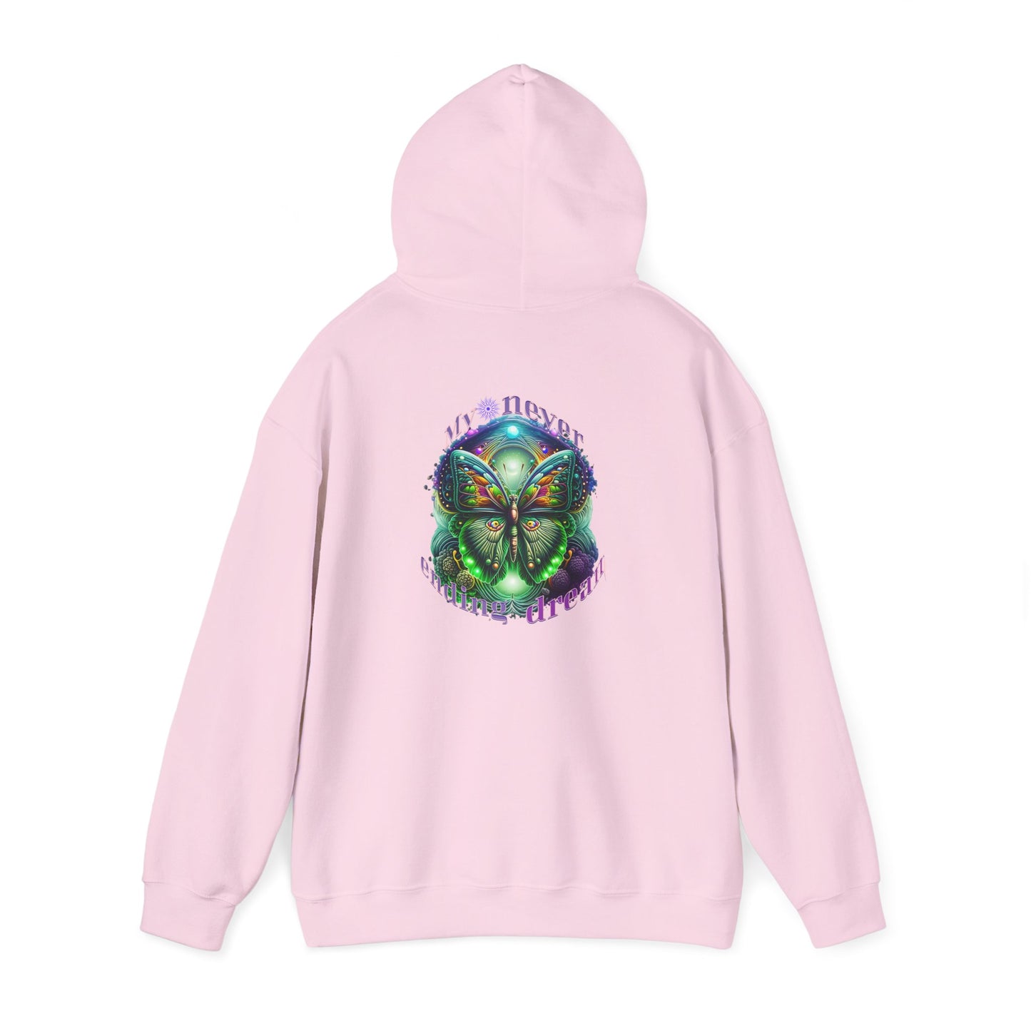 Enchanted Butterfly Hoodie - Cozy Unisex Sweatshirt, Nature Lover Gift, Cool Streetwear, Eco-Friendly Apparel, Festival Wear