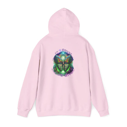 Enchanted Butterfly Hoodie - Cozy Unisex Sweatshirt, Nature Lover Gift, Cool Streetwear, Eco-Friendly Apparel, Festival Wear