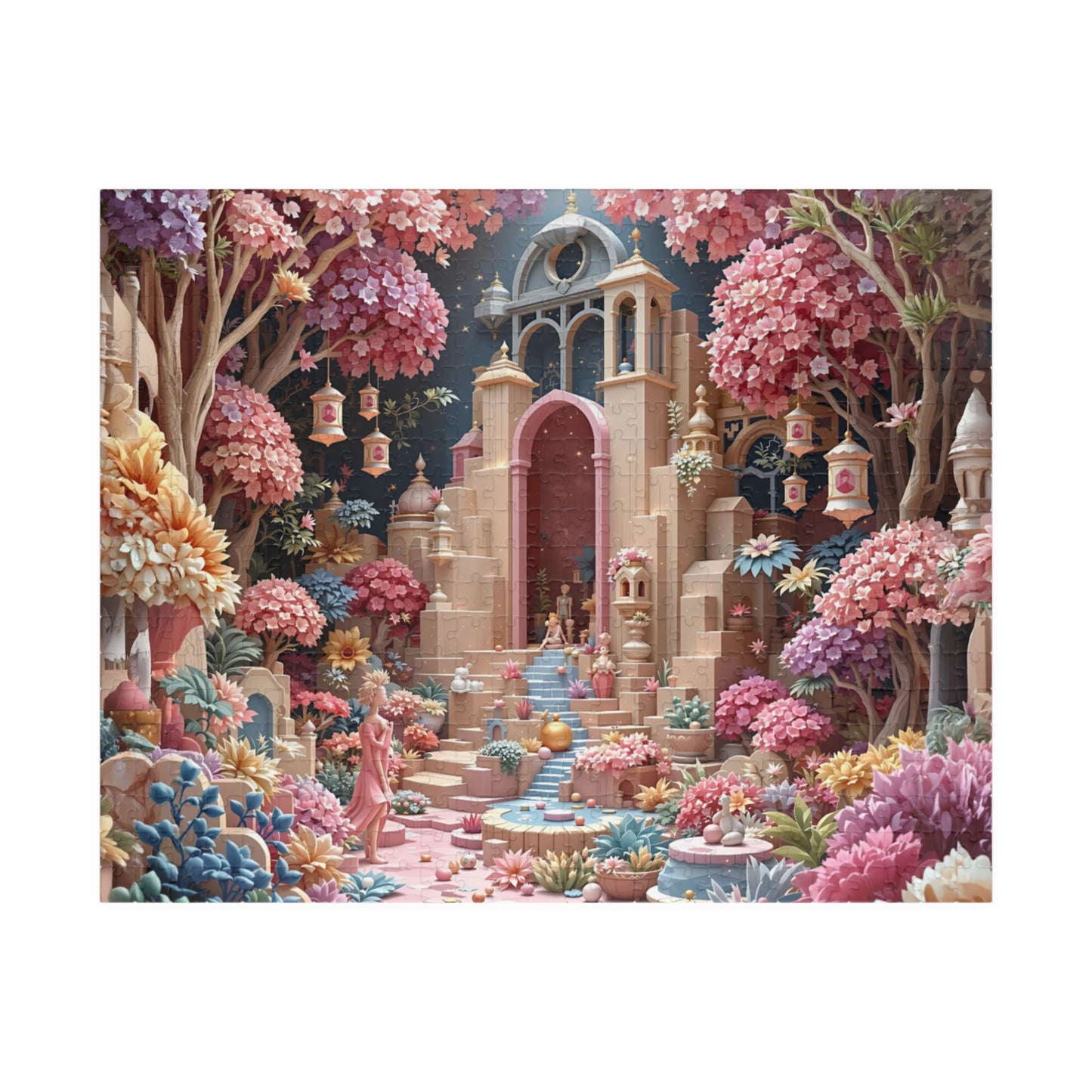 Fantasy Garden Puzzle - Enchanting 110, 252, 520-Piece Jigsaw for Relaxation and Fun, Perfect Gift for Puzzle Lovers, Family [...]
