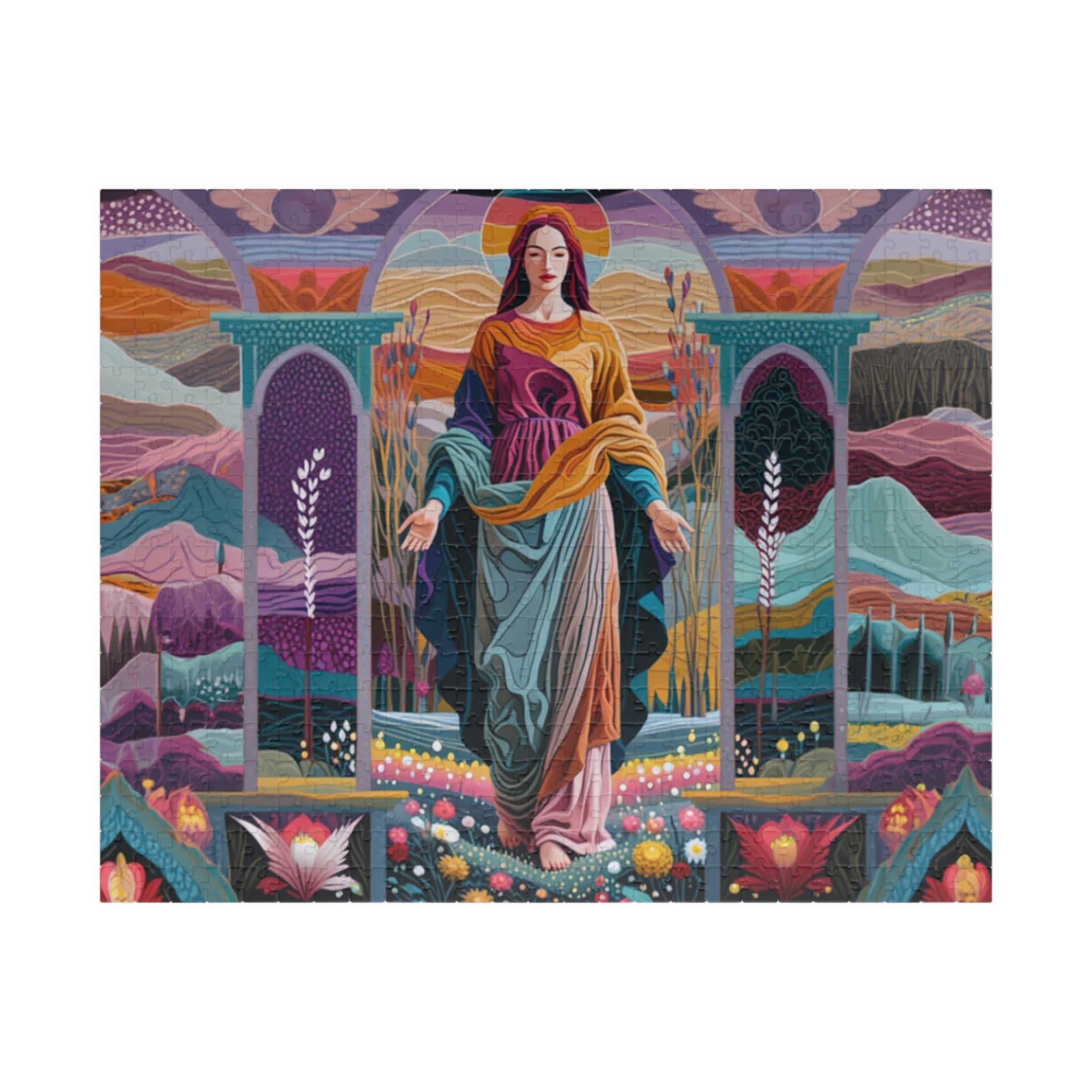 Puzzle Prayers Delivered - Happy 110, 252, 520 Piece