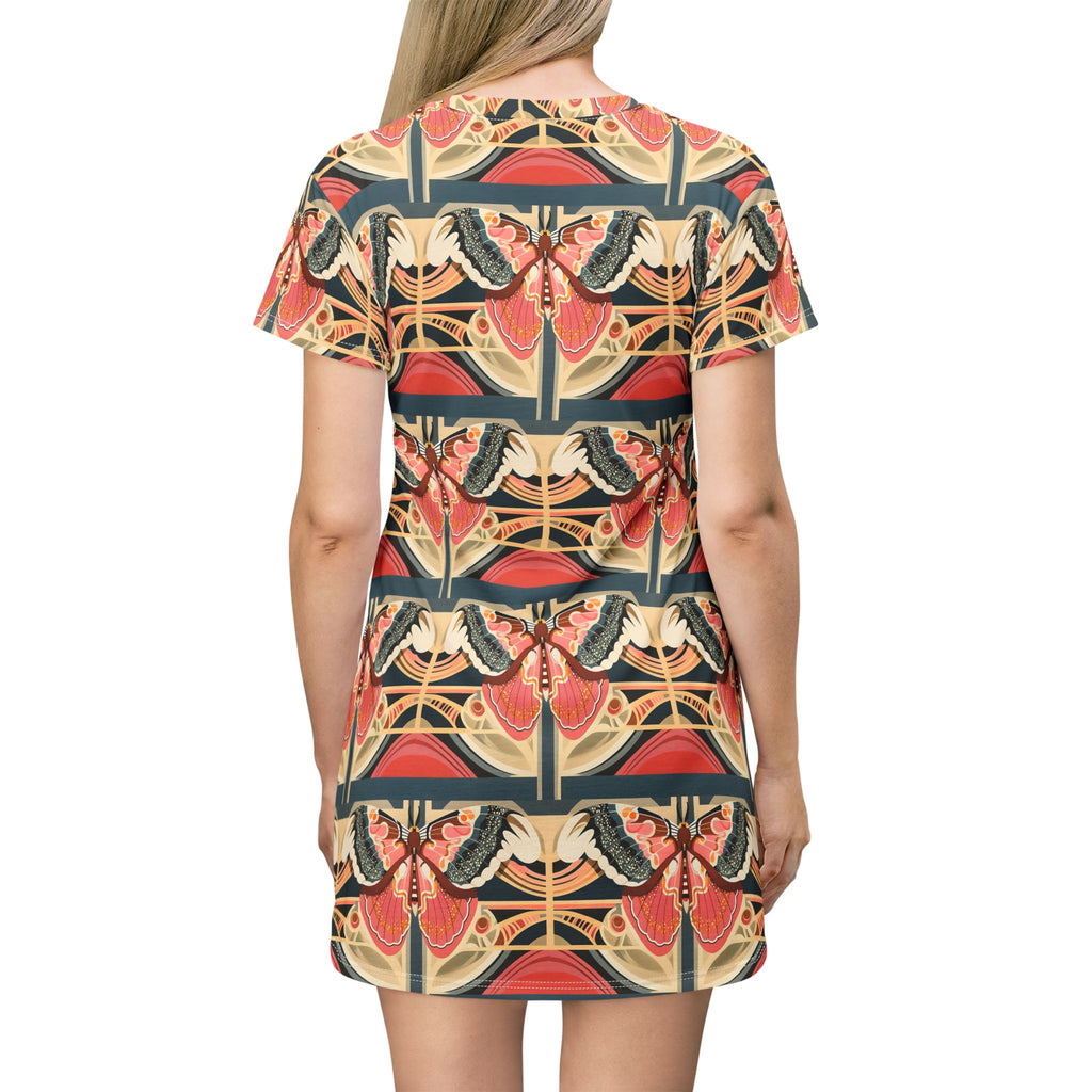 Deco Butterfly T-Shirt Dress