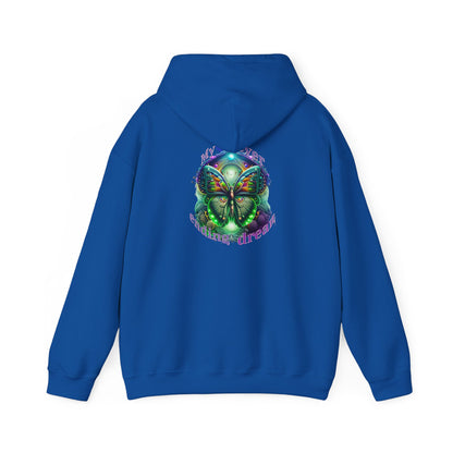 Enchanted Butterfly Hoodie - Cozy Unisex Sweatshirt, Nature Lover Gift, Cool Streetwear, Eco-Friendly Apparel, Festival Wear
