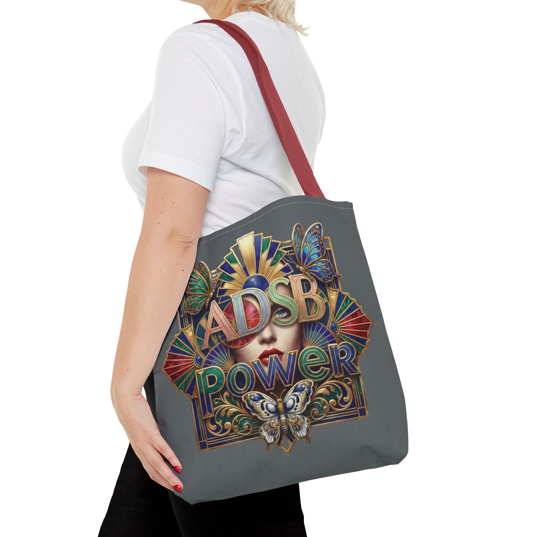 Tote Bag — 'ADSB Power' Decorative Art Nouveau Tote