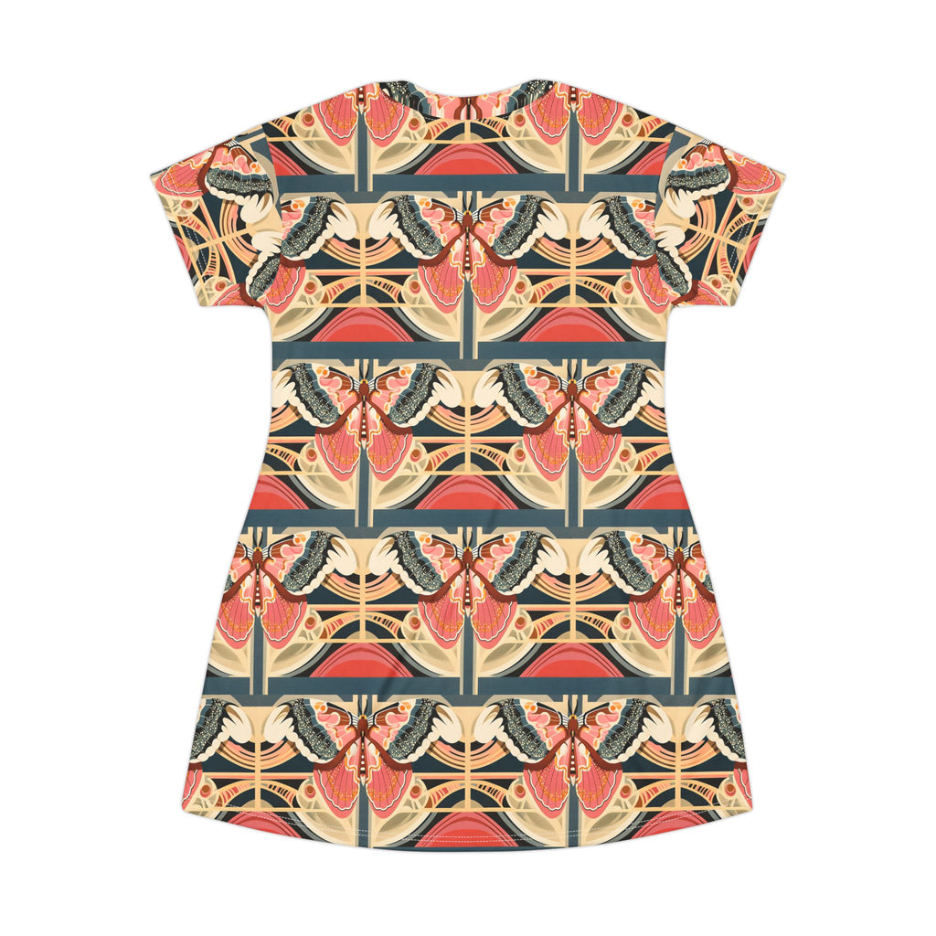 Deco Butterfly T-Shirt Dress