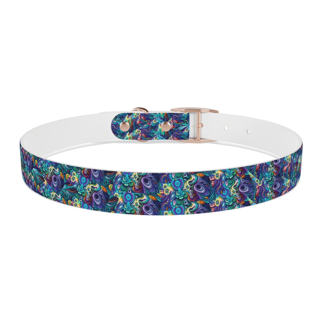 Dog Collar - Colorful and Heartwarming  Floral Design