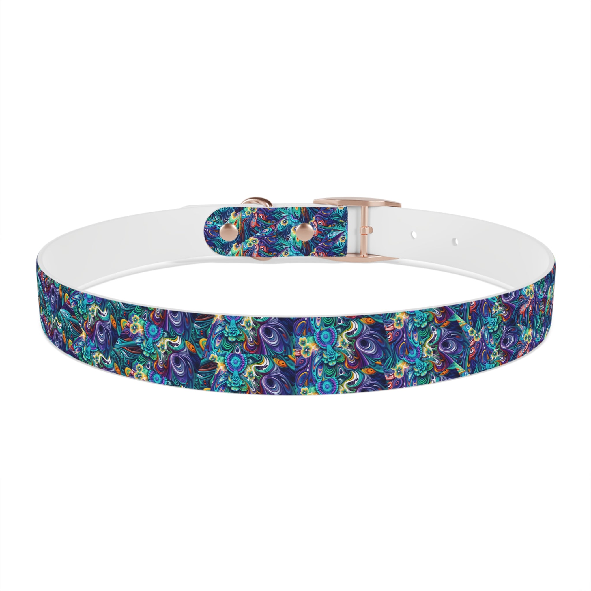 Dog Collar - Colorful and Heartwarming  Floral Design