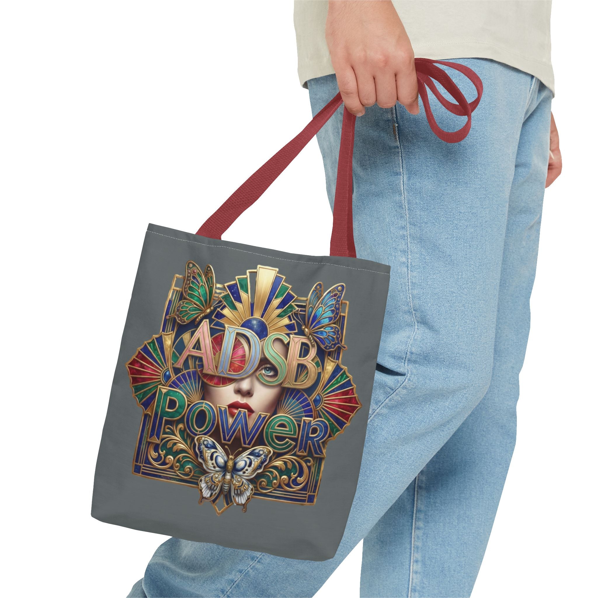 Tote Bag — 'ADSB Power' Decorative Art Nouveau Tote