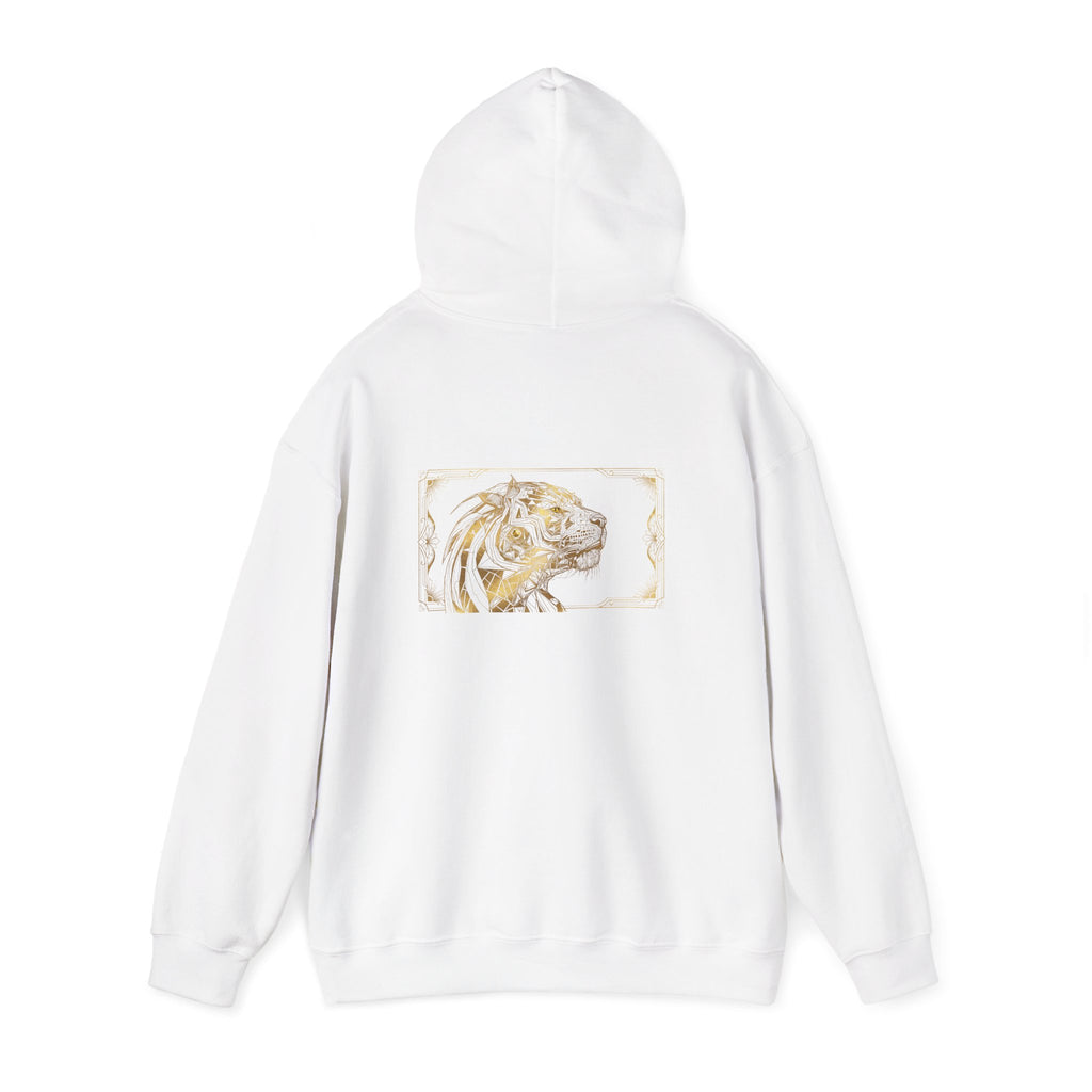Leo Pride Hoodie — Gold Lion Art "Be Fierce" Sweatshirt