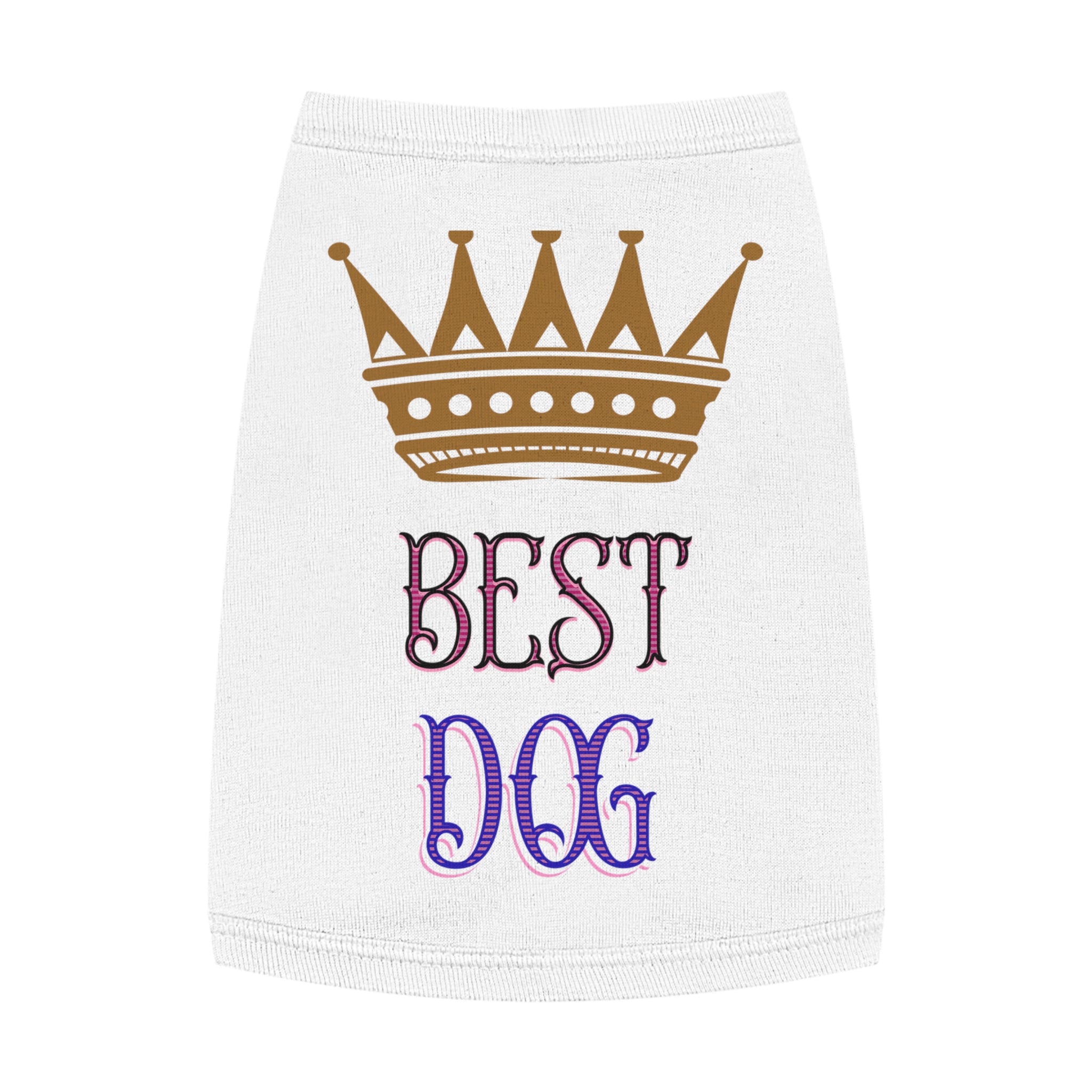 Royal Best Dog Tank Top, Dog Apparel, Pet Clothing, Dog Gift, Funny Pet Shirts, Dog Lover Gift