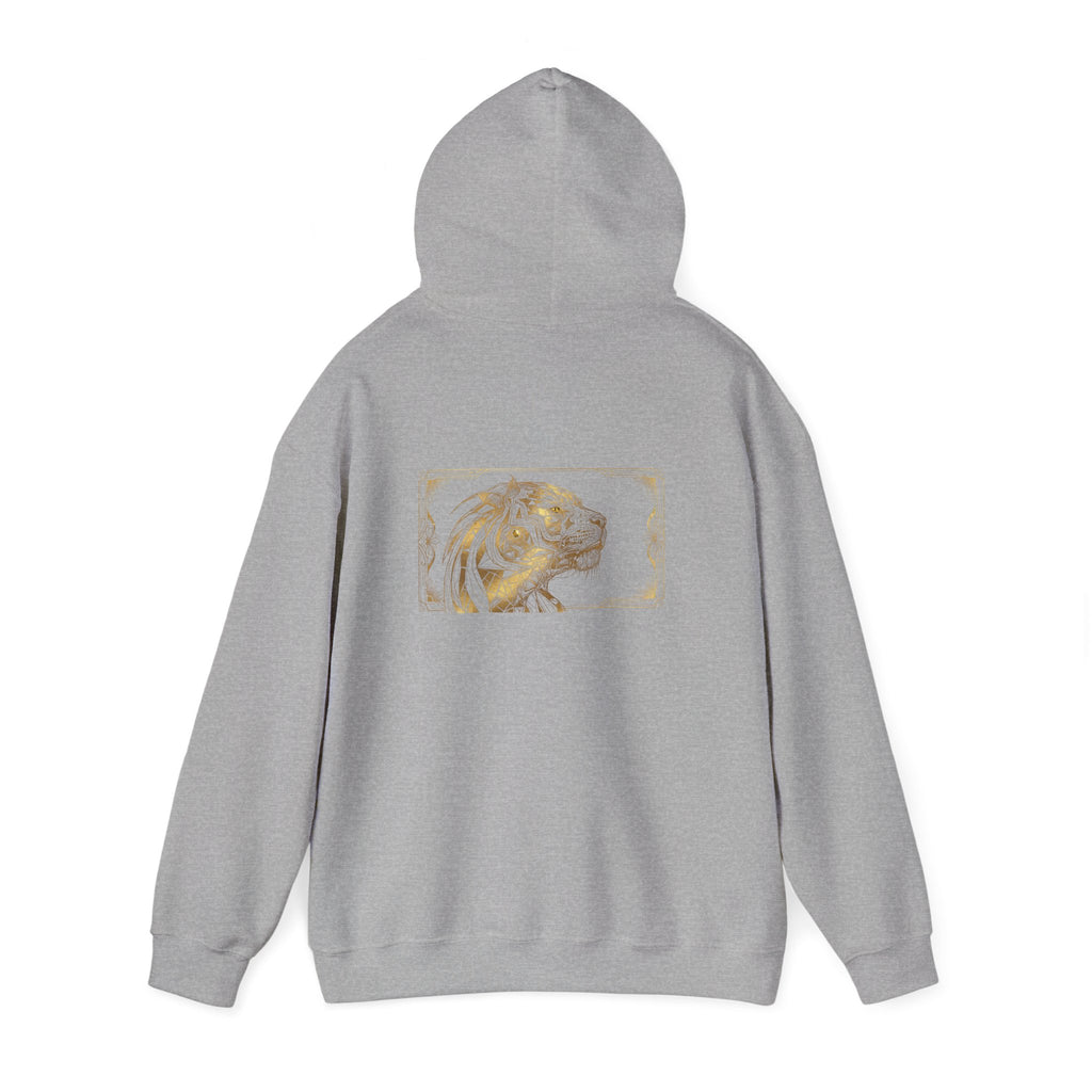 Leo Pride Hoodie — Gold Lion Art "Be Fierce" Sweatshirt