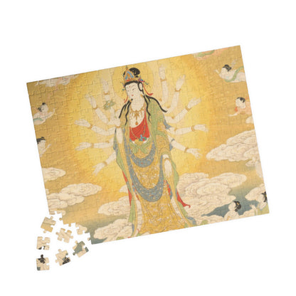 Serene Buddha Puzzle - 1014 Piece, Meditation Art, Perfect Gift for Mindfulness, Family Bonding Activity, Home Decor
