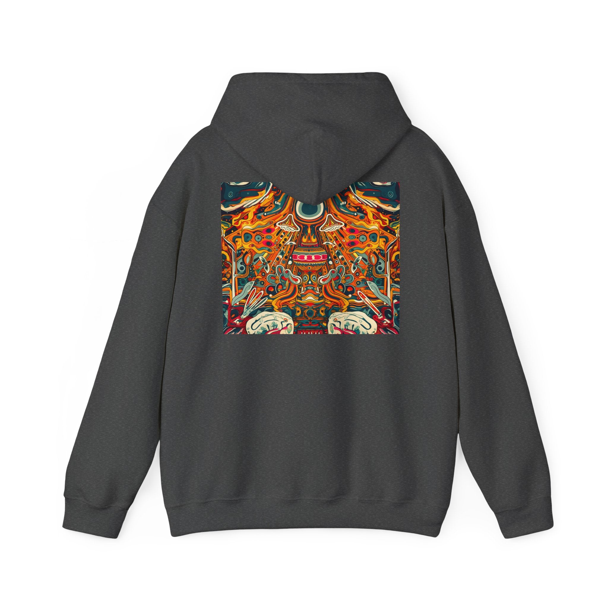 Psychedelic Abstract Hoodie – Vibrant Trippy Art Pullover