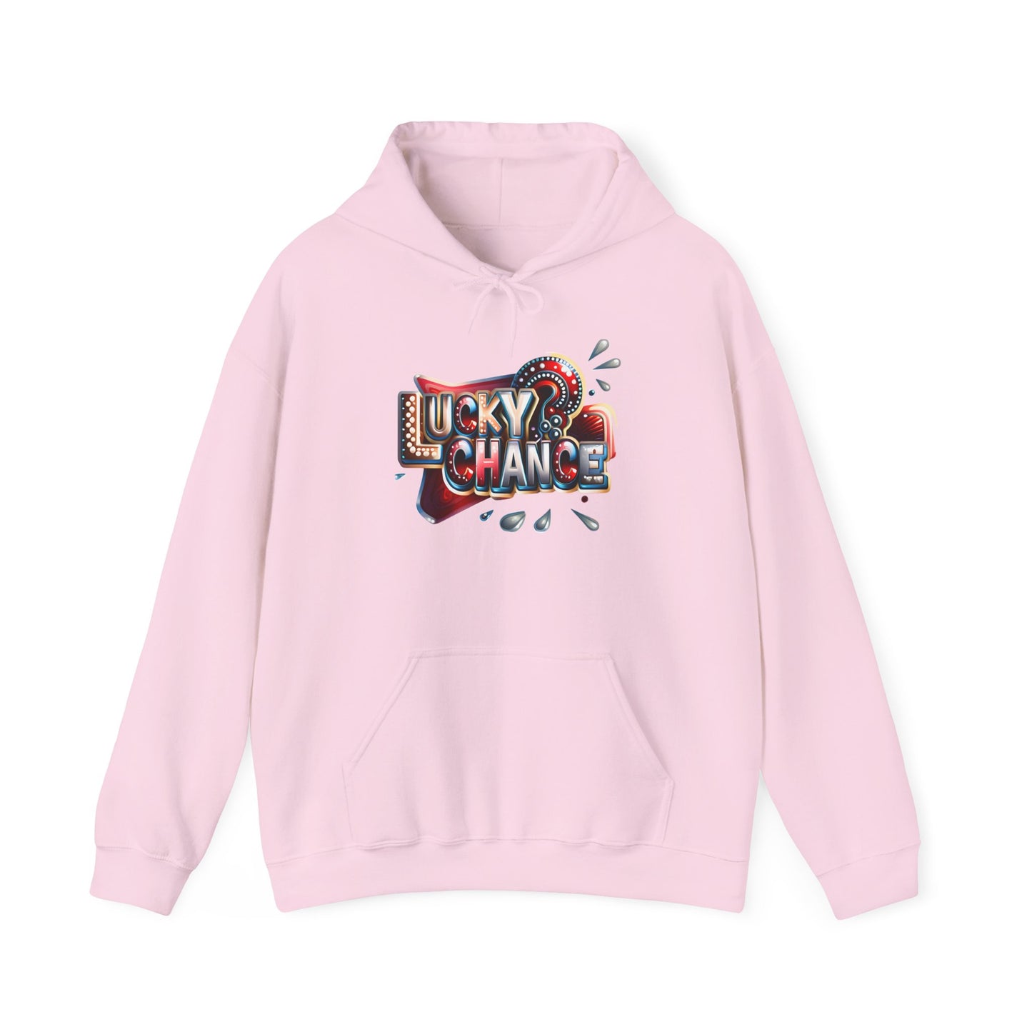 Lucky Chance Hooded Sweatshirt | Cozy Comfort, Unisex Hoodie, Perfect for Casual Outings, Great Gift for Birthdays, Lucky Charm Apparel