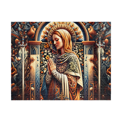 Puzzle of Serenity | Religious Art Puzzle, Jigsaw Puzzle for Meditation, Spiritual Gift, Home Decor, Mindfulness Activity