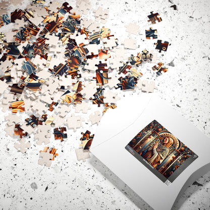 Puzzle of Serenity | Religious Art Puzzle, Jigsaw Puzzle for Meditation, Spiritual Gift, Home Decor, Mindfulness Activity