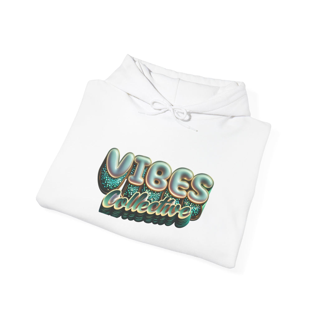 Vibes Collective Hoodie — Decorative Moth Graphic Streetwear