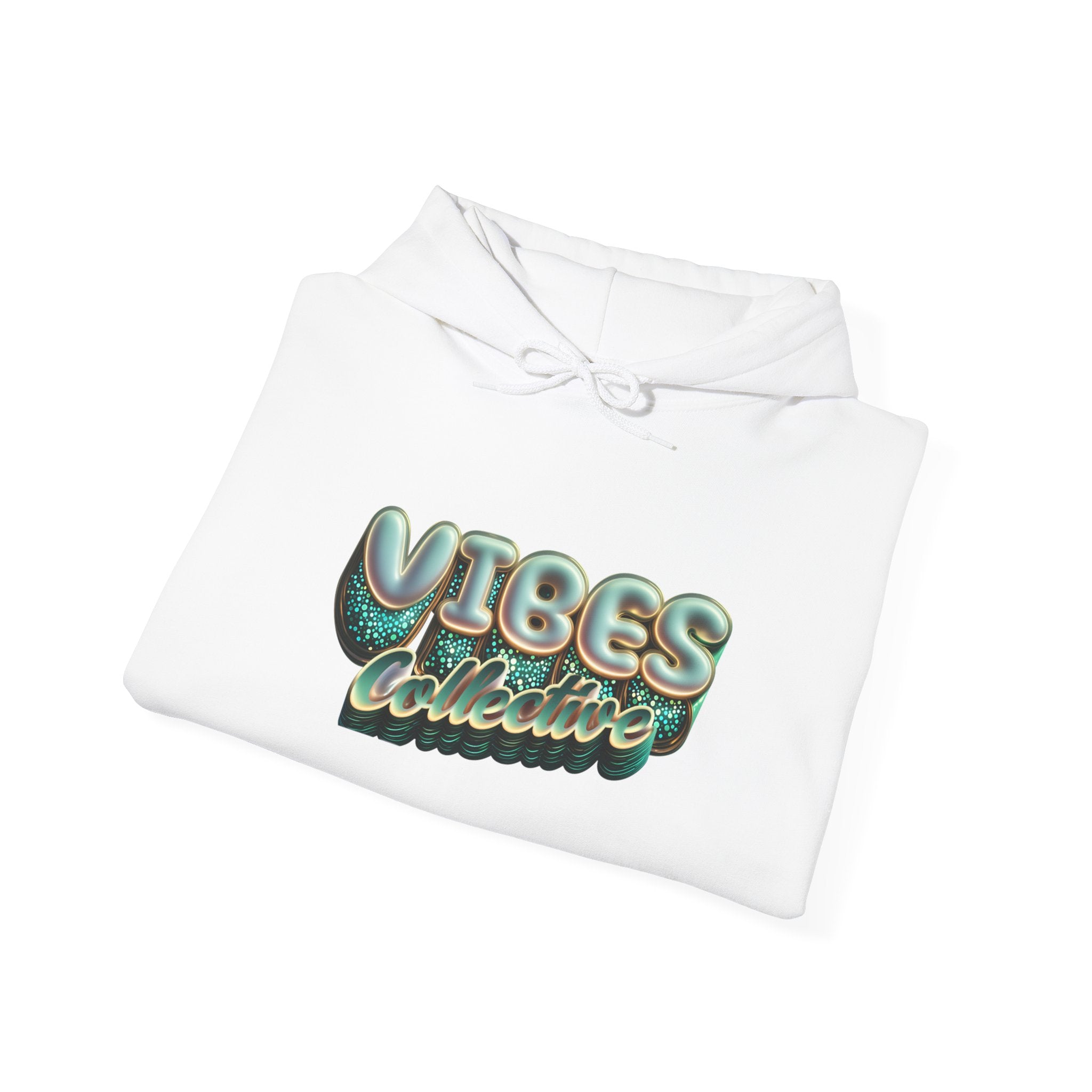 Vibes Collective Hoodie — Decorative Moth Graphic Streetwear