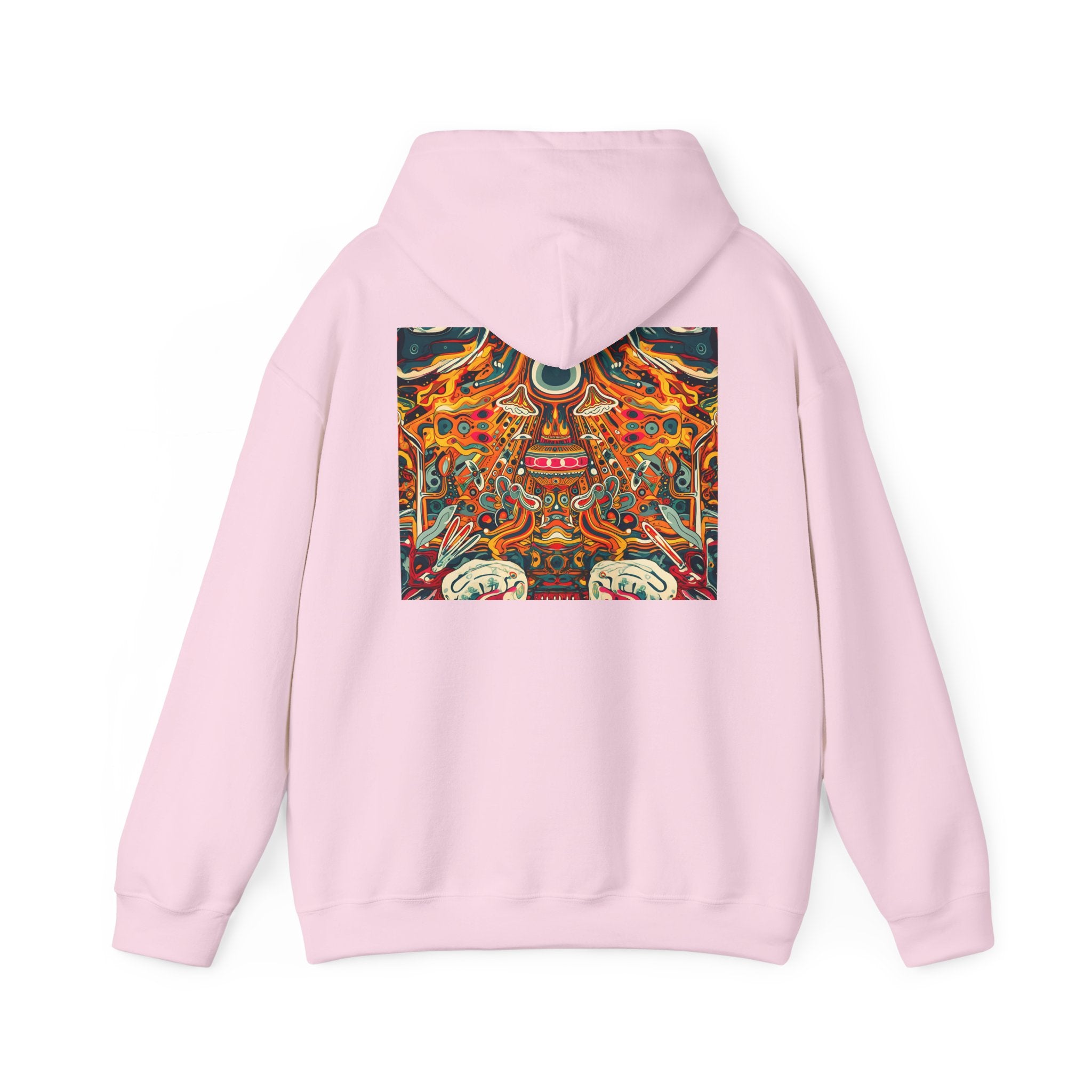 Psychedelic Abstract Hoodie – Vibrant Trippy Art Pullover