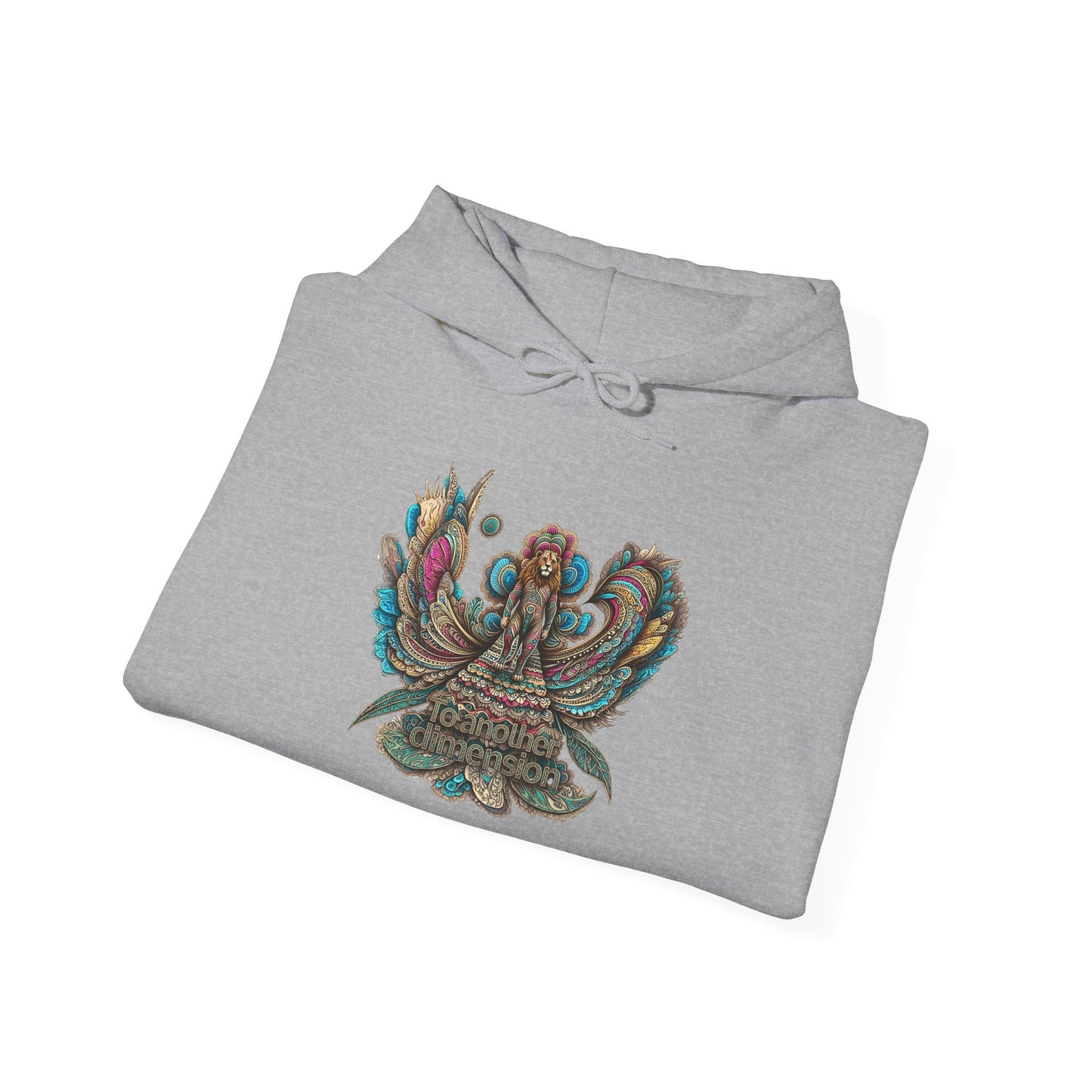 Bohemian Chic Hoodie, Unisex Sweater, Cozy Casual Wear, Gifts for Her, Artistic Sweatshirt, Festival Style Apparel