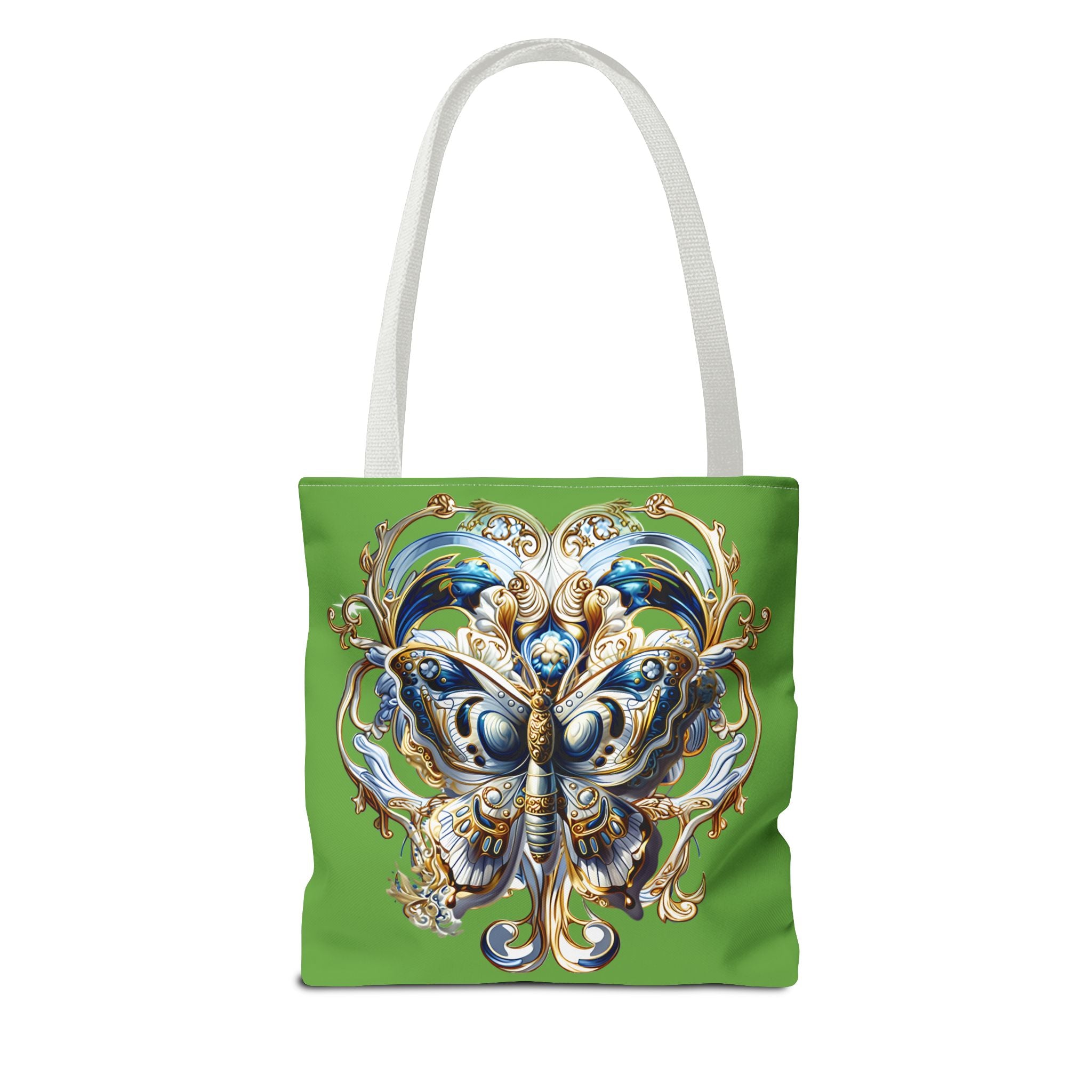 Butterfly Floral Tote Bag