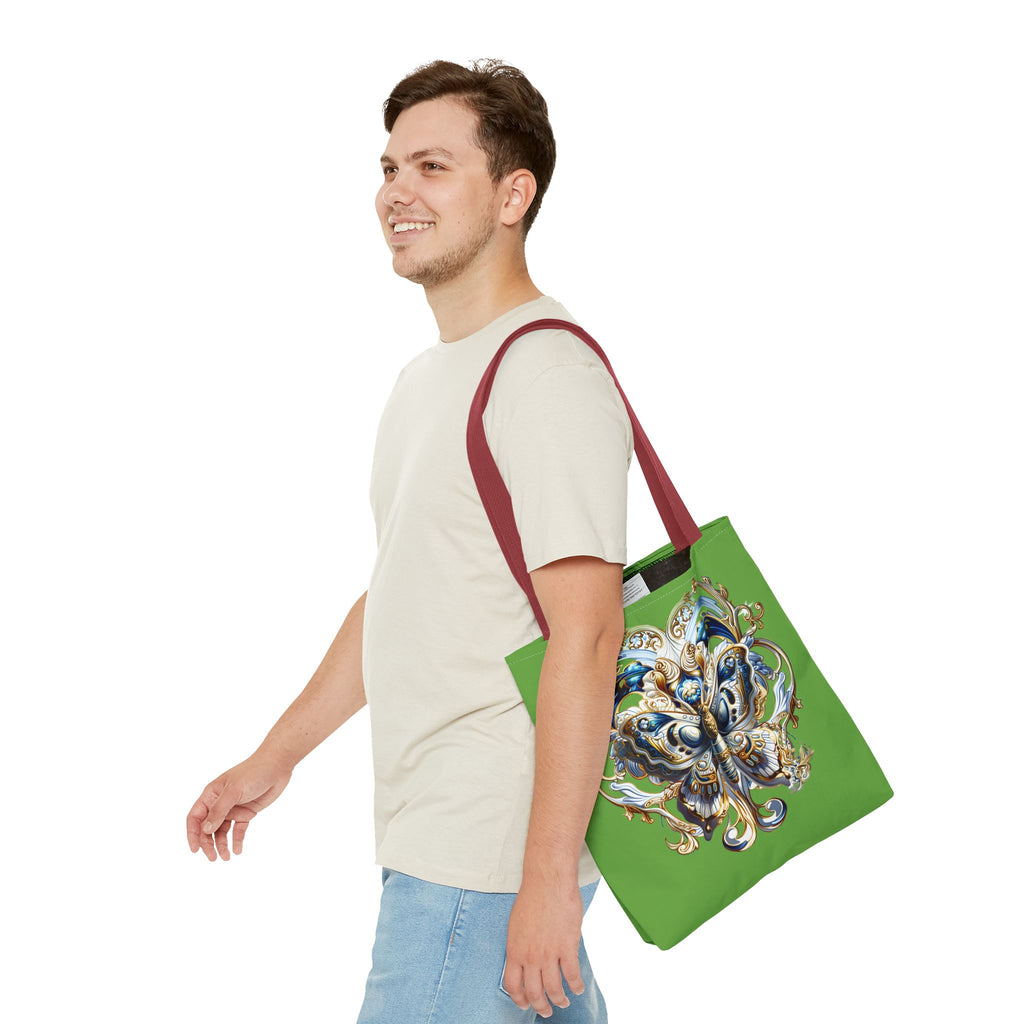 Butterfly Floral Tote Bag