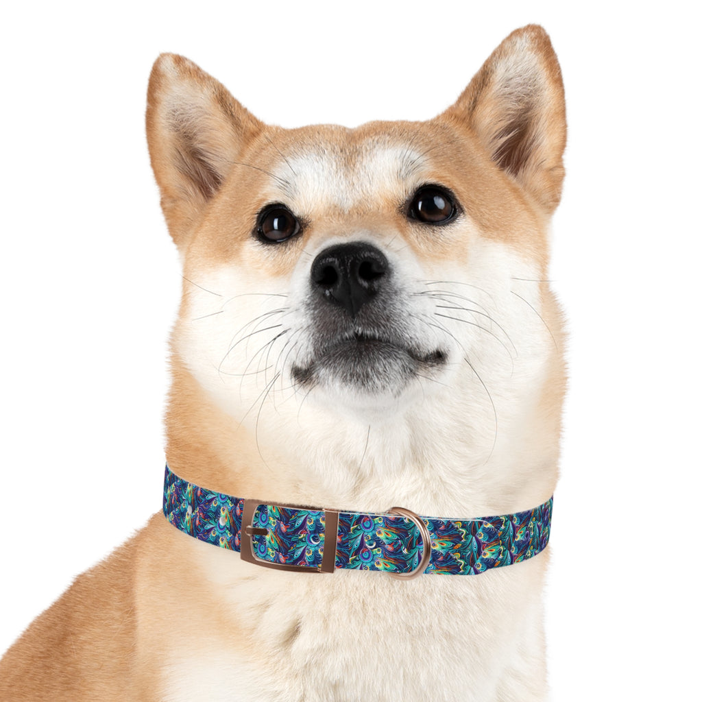 Dog Collar - Colorful and Heartwarming  Floral Design